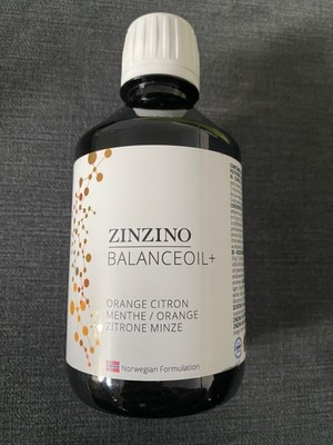 Zinzino Balance ÖL Orange, Zitrone, Minze  300ml, MHD.: 12/28