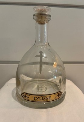 Dusse VSOP 750 ml Cognac Bottle w/ Glass & Cork Stopper By Jay Z Nice