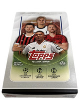 2024-25 Topps UEFA Club Competitions Flagship Edtn HOBBY BOX Auto/Relic *LOADED*