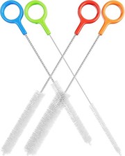 Heavy Duty Straw Cleaner Brush for Reusable Drinking Straws and Water Bottles
