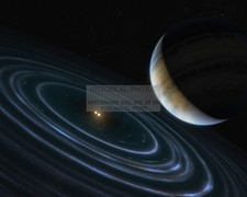 JUPITER-LIKE EXOPLANET HD 106906 B ILLUSTRATION 8X10 PHOTO