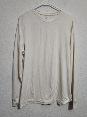 George Women's Medium Long-Sleeve Cream Colored Shirt