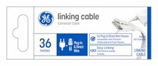 Linking Connector Cable For Plug-In/Direct Wire Undercabinet Fixtures,White,36 I