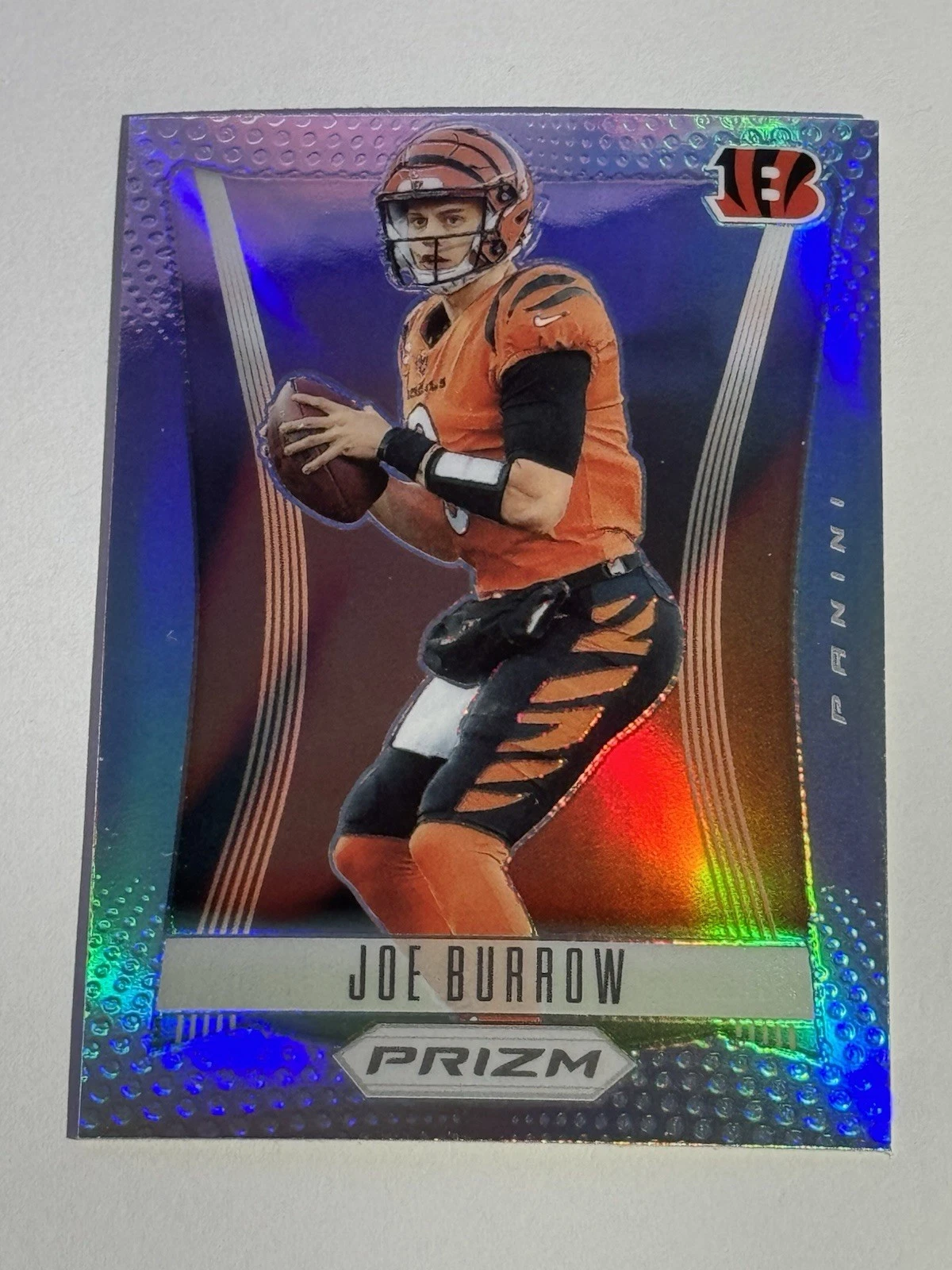 2023 Panini Prizm - Prizm Flashback Joe Burrow #PF-3 Silver Prizm