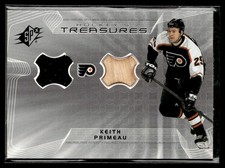 2001-02 Spx treasures jersey stick Keith Primeau #KP