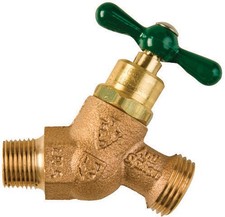 Arrowhead 361LF Bronze Brass 14 GPM Anti-Siphon Bibb 3/4 in. MIP x 3/4 in. Hose