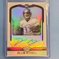 Panini 2019 Certified Rookie Signatures Dillon Mitchell #146 Auto /149 Vikings