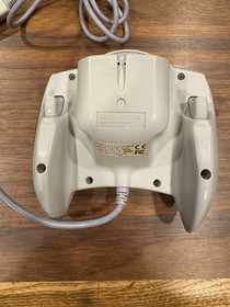 SEGA Dreamcast controller and VMU white