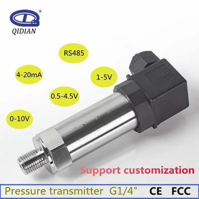 Pressure Sensor Transmitter 0-1bar 10bar 1.6Mpa 4-20mA 0-5V 10V RS485 Output