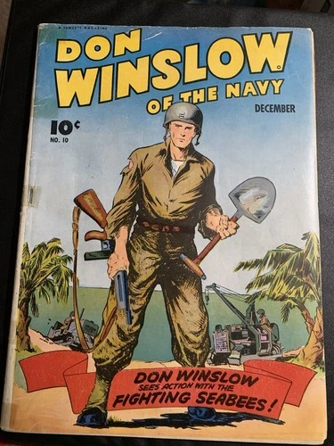 Don Winslow Of The Navy WW2 Fawcett 1943 GVG