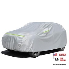 SUV Car Cover Waterproof All Weather 6 2 Fit SUV Length 188-198 inch Silver