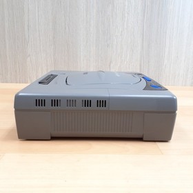 SEGA SATURN Gray console & Virtua Gun with Box, 5 Games & 1 controller Japanese