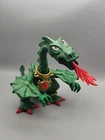 Playmobil Green Dragon Figure Vintage 1995 Posable Fire Breathing Castle Large