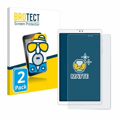 2x Schutzfolie Matt für Samsung Galaxy Tab A7 Lite LTE 2021 (Hochformat) 