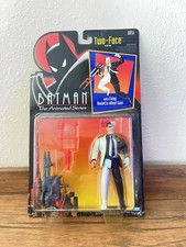 Kenner Batman The Animated Series Two-Face Boxed Figure w  Roulette Wheel Gun