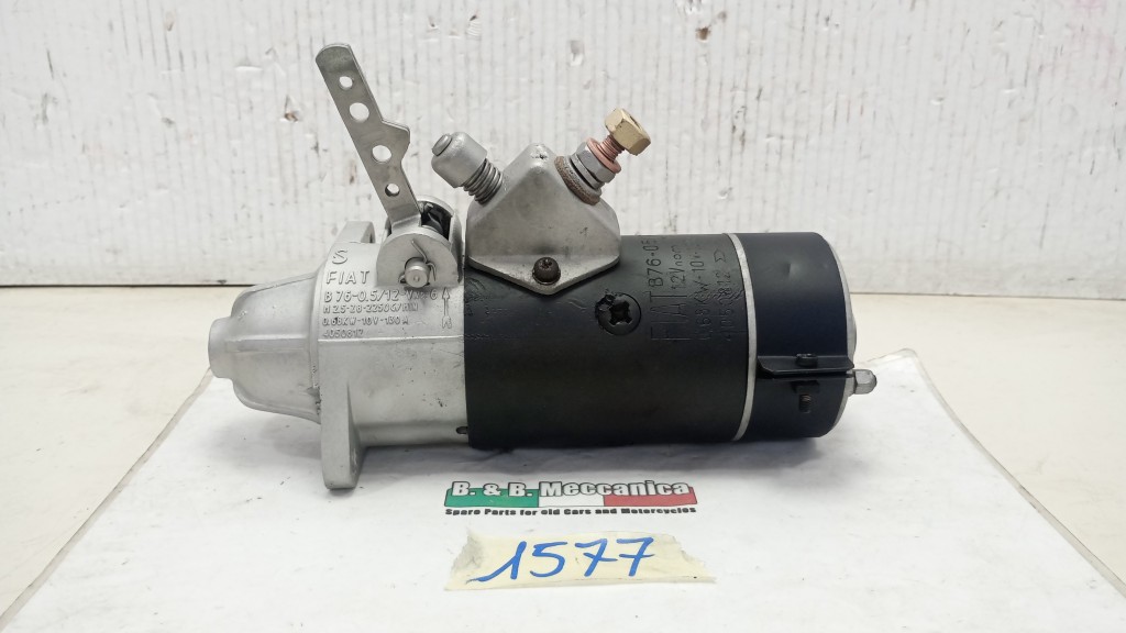 MOTORINO DI AVVIAMENTO CON RESO Fiat 500D GIARDINETTA B76-0.5/12S M2.5-Z8-225...