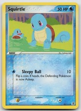 Squirtle 82/112 Common FireRed & LeafGreen Pokemon NM