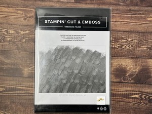 Authentic Stampin' Up! Embossing Folders