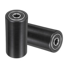 2Pcs Plastic Roller Wheel with Bearing, 5/16"x1-9/64"x2-3/8" Bearing Pulley