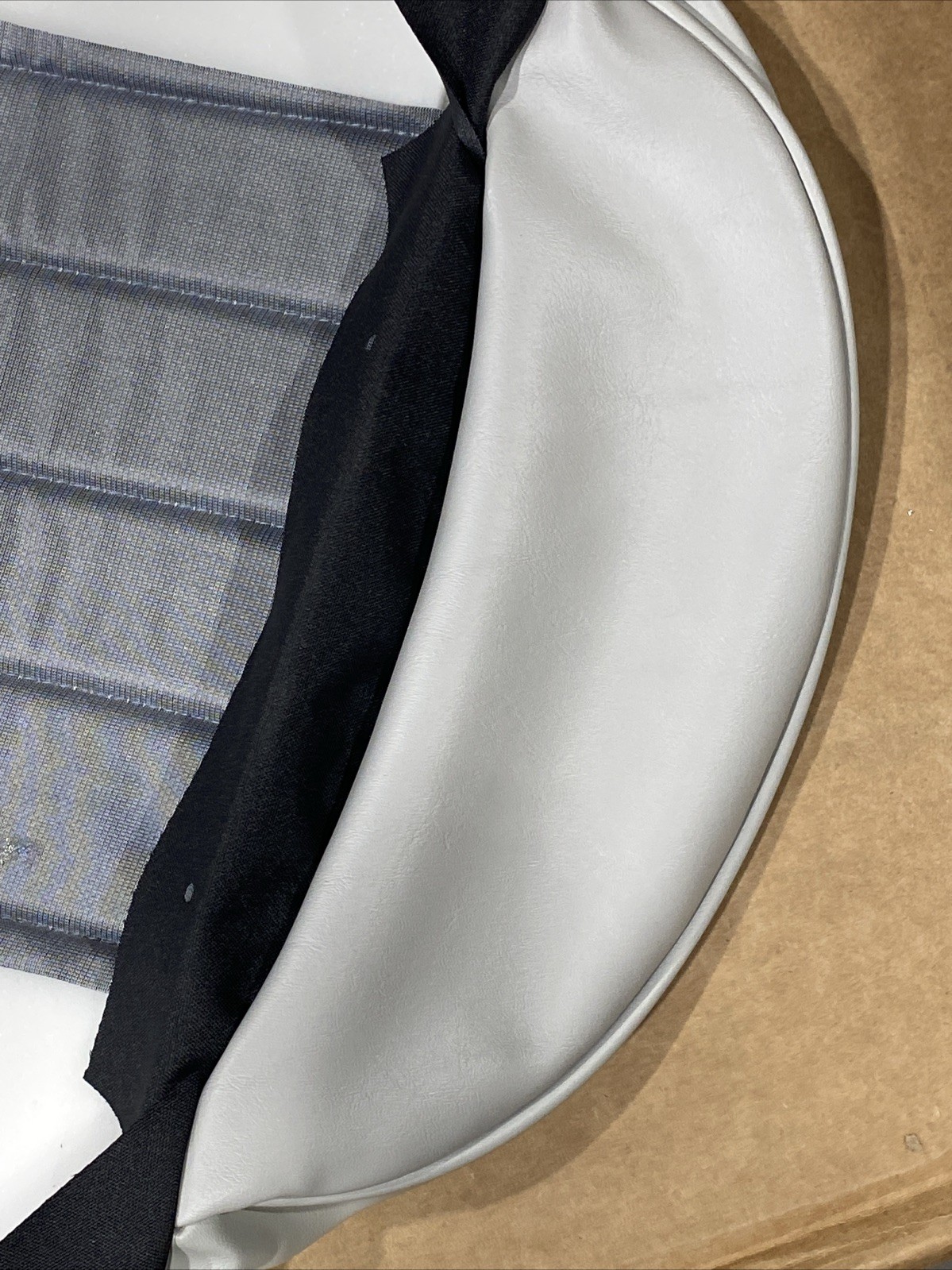 EZGO RXV GOLF CART PREMIUM BACK SEAT REST COVER ONLY GRAY COLOR