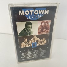 Motown Legends Volume 3 Cassette Tape 1994 - Stevie Wonder, Marvin Gaye, More