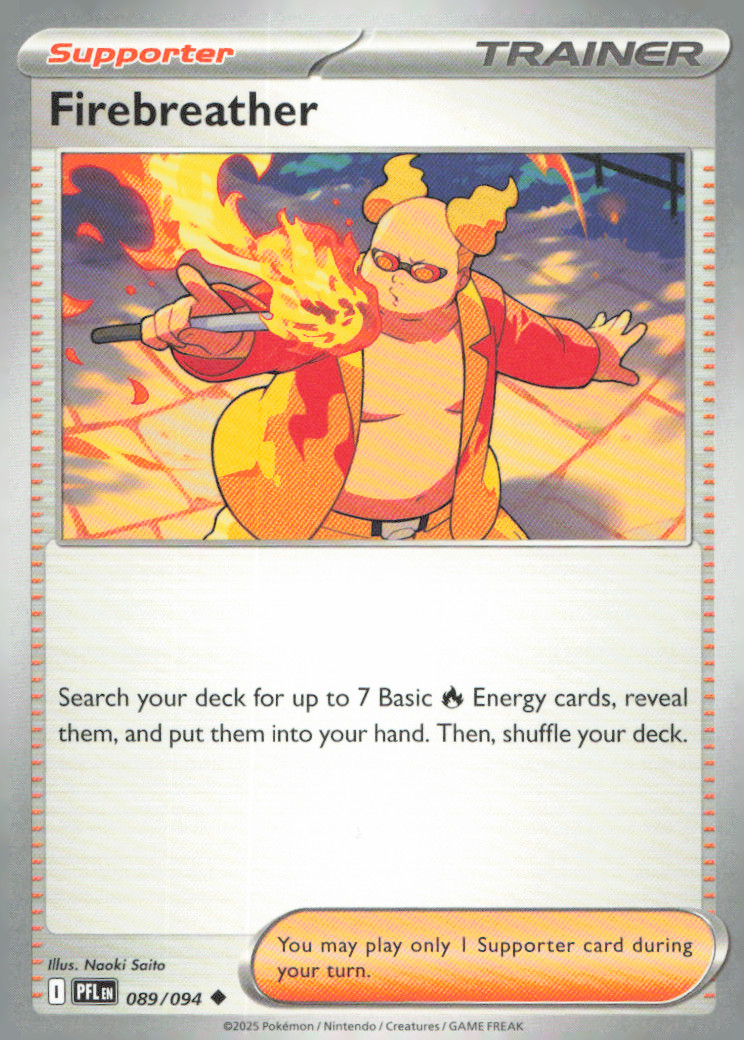 Firebreather Uncommon ME02: Phantasmal Flames 089/094 NM