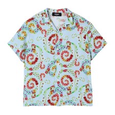 Young Versace Kids Floral Barocco Pattern Shirt