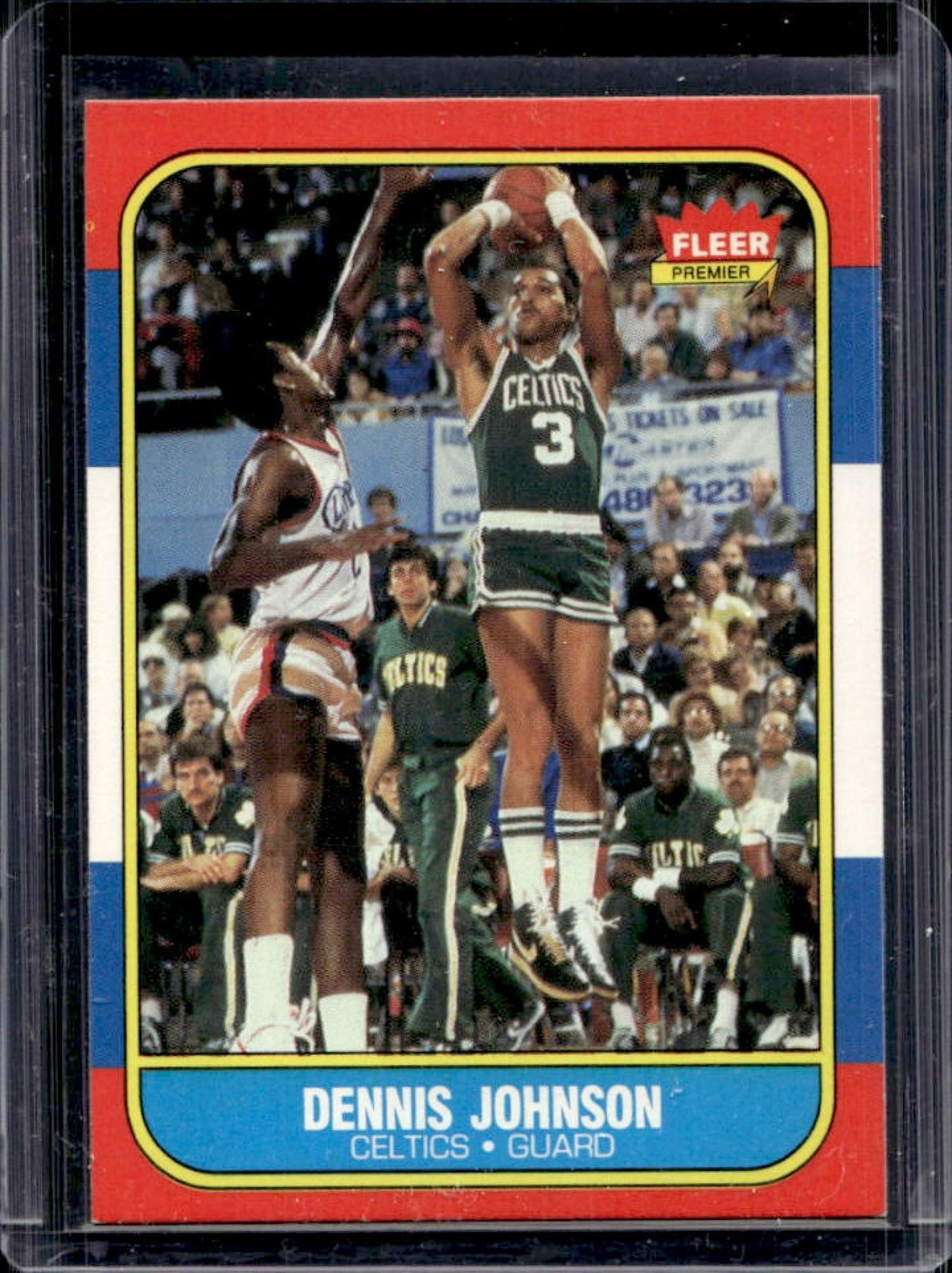 1986-87 Fleer Dennis Johnson #50 Celtics