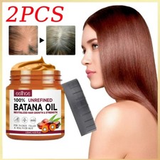 2PCS Natural Batana Oil For Hair Growth Healthier Thicker Fuller Anti Hair Loss