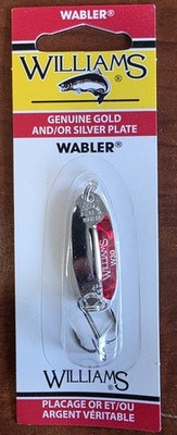 Williams Wabler Fishing Lure - Junior - Fire Wabler - W30FW - 1 1/2'' - 1/7 oz.