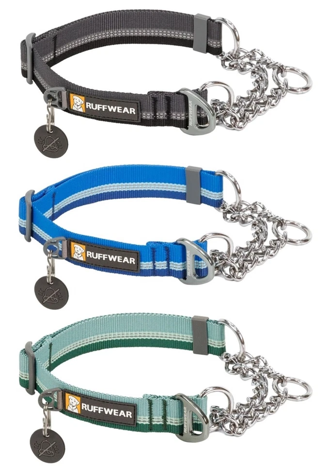 Ruffwear Chain Reaction Martingale Dog Collar Assorted Colours NEW