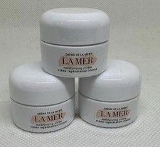 3x La Mer Creme de la Mer The Moisturizing Cream .14 oz 3.5 ml Sample Size NEW