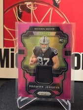 2023 Panini Prizm - Premier Jerseys #PJ-MM Michael Mayer (MEM) Pink