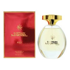 Image of MARVEL CAPTAIN MARVEL RED 100ML EDP SPRAY | NEW & SEALED | FREE P&P | UK
