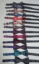 Lot of 13 Bow Ties Apt. 9 Vintage Bow Ties Assorted Plaid Colors