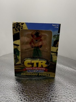 CTR Crash Team Bandicoot Racing Nitro Fueled Dashboard Bobble NECA 3'' Figure