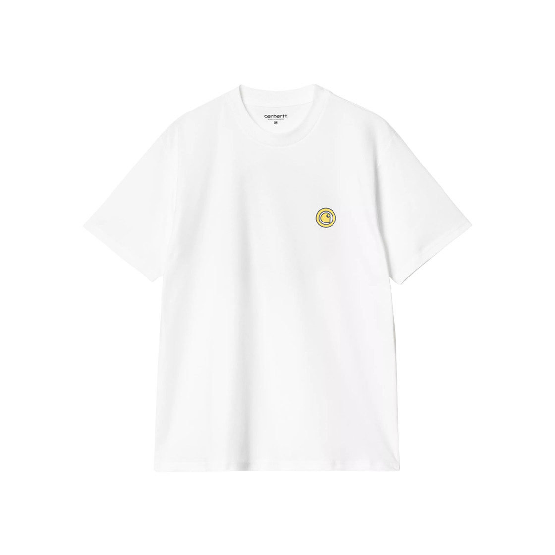 Carhartt WIP Short Sleeve Zipper T-Shirt White