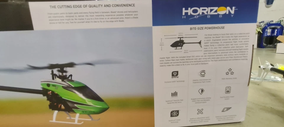 Horizon Modellhubschrauber BNF Blade 150S  ohne AKKUS mit einige Esatzteile. - Bild 2 von 4