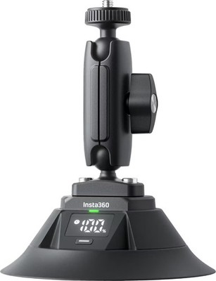 Dual Electric Suction Cup Car Mount Compatible with Insta360 X3/X4/X5, X4 Air...
