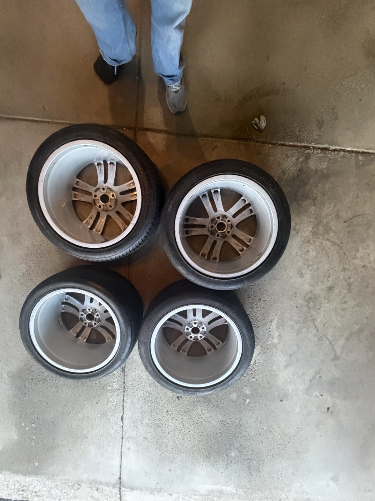 OEM BMW BBS 20” STAGGERED WHEELS & PIRELLI P ZERO TIRES –MADE IN GERMANY BENTLEY