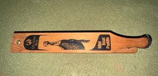 Vintage Quaker Boy Mini Boat Paddle Turkey Call Wooden Box Collectible Hunter US