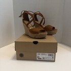 UGG Women's Reagan Platform Wedge Sandals Size 7 Chestnut Suede  — photo 1
