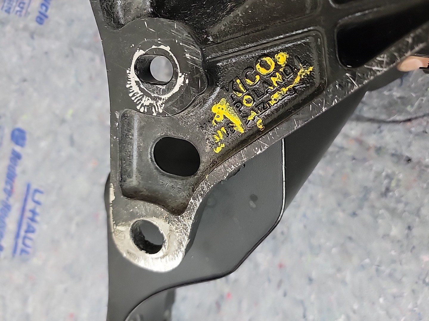2017 McLaren 570S 570GT Driver Left Door Hinge Assembly 13A6364CP Oem