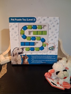 Puzzle Maze Pet Toy Level 3 Treat Dispensing for Dogs YL116 BPA-Free