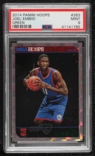 2014-15 NBA Hoops Green Joel Embiid #263 PSA 9 MINT 19x5