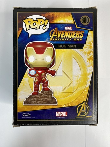 Funko POP! Marvel Avengers: Infinity War Iron Man #380 exclusivo de Walgreens - Imagen 3 de 6