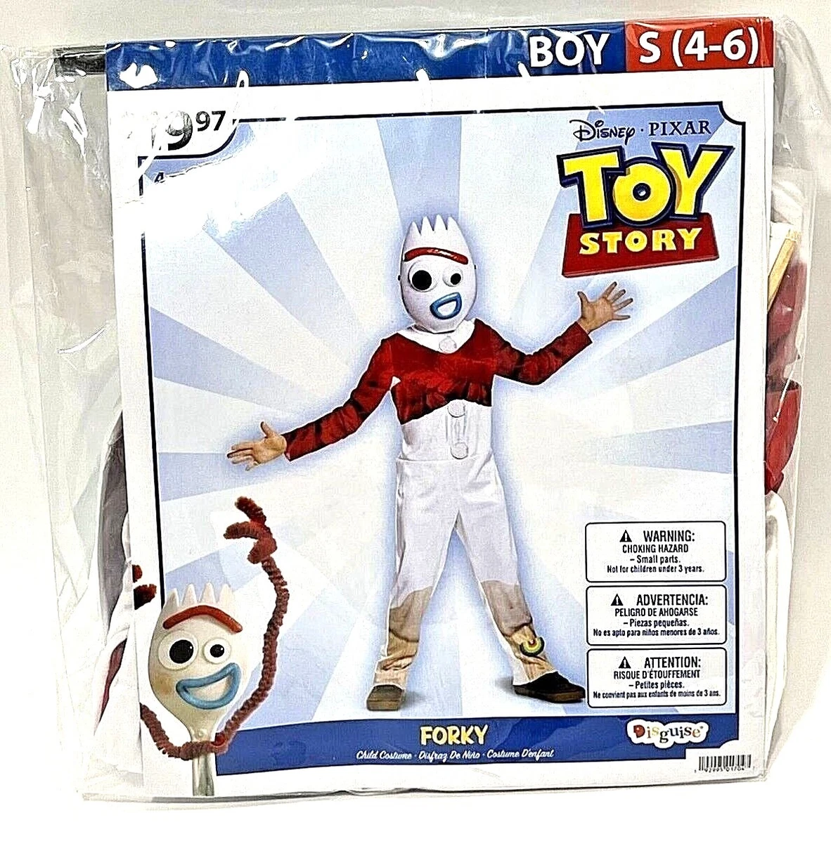 Forky sales child costume