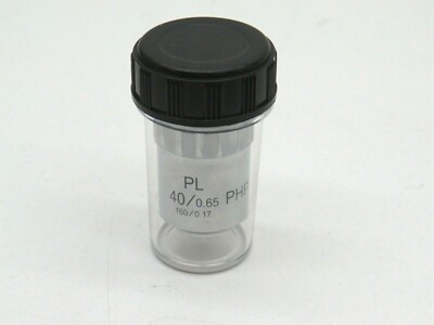 Fisher Scientific MP-OP040PC Microscope Objective Lens PL 40/0.65 PHP 160/0.17