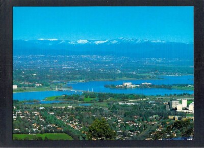 X0636 Australia ACT Canberra from Mt Ainslie postcard