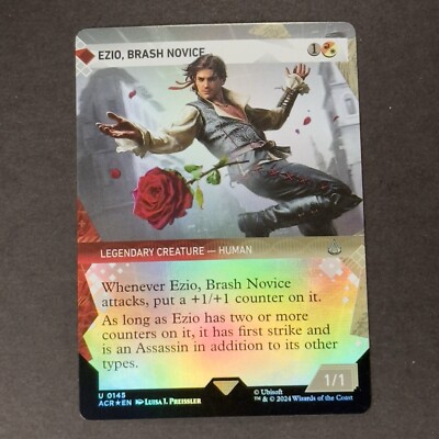Ezio, Brash Novice (Showcase) Universes Beyond: Assassin's Creed Foil